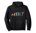 Soccer Evolution Hoodie - Minimalist Print for Adults