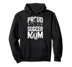Proud Soccer Mom Sunset Vibes Hoodie - Trendy Graphic Unisex