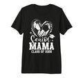 Senior Mama Class 2026 Soccer T-Shirt - Graphic Print for Adults
