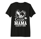 Senior Mama Class 2026 Soccer T-Shirt - Graphic Print for Adults