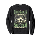 Sport Soccer Soccer Player Soccer Sweatshirt - Custom Art Print Unisex