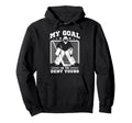 Hockey Goalie My Goal Is To Deny Yours Hoodie - Streetwear Style Unisex