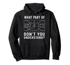 Funny Basketball Coach Tactic Diagram Hoodie - Streetwear Style Unisex