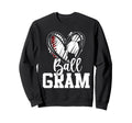 Ball Grandma Heart Baseball Soccer Ball T-Shirt - Novelty Apparel Unisex