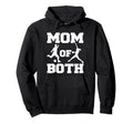 Mom Both Funny Soccer Softball Mom Hoodie - Streetwear Style for Adults