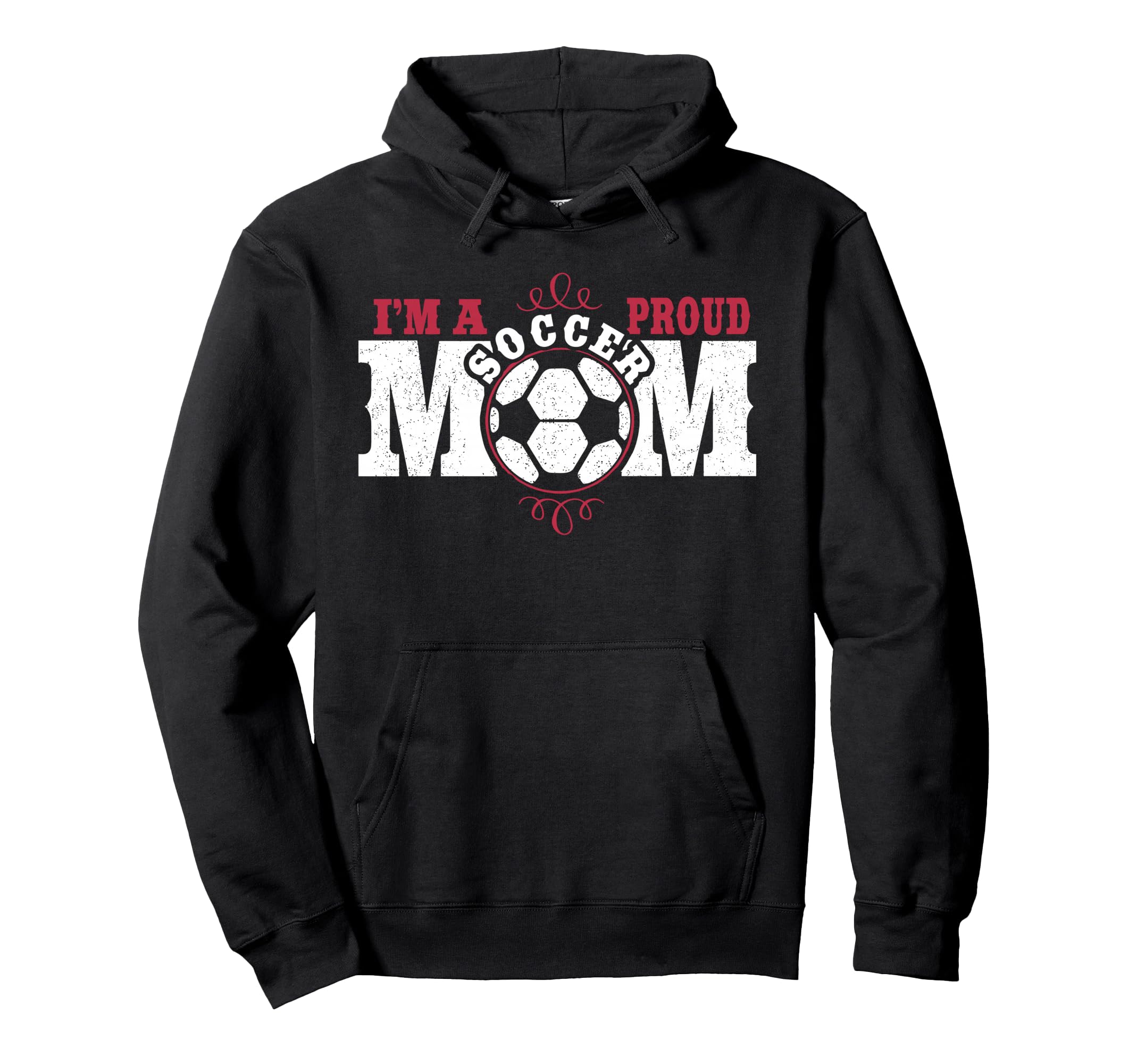 Im Proud Soccer Mom Hoodie - Casual Everyday Wear Men Women