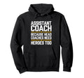 Funny Assistant Coach Soccer T-Shirt - Minimalist Print Men Women
