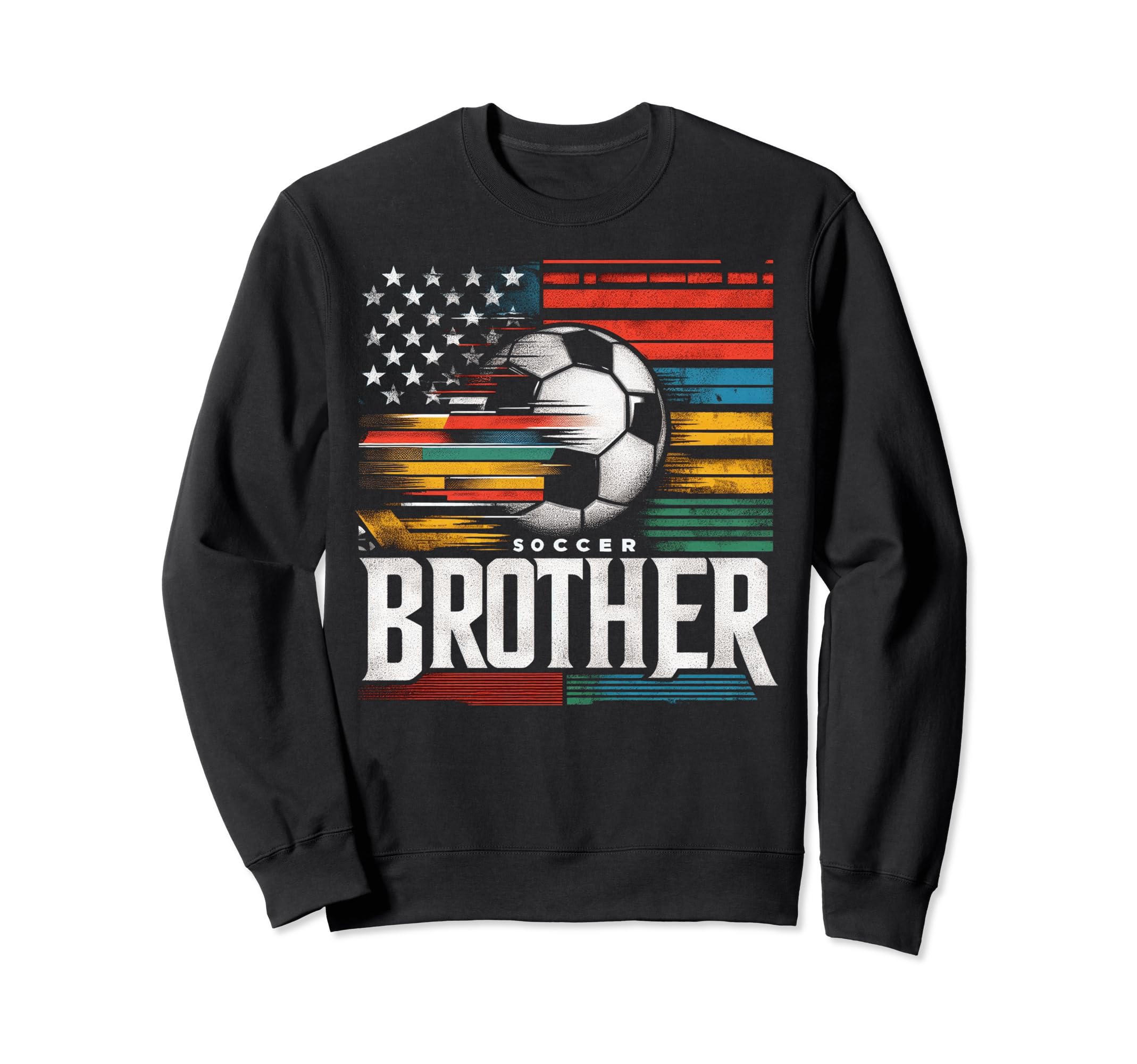 Soccer Brother Family Matching Team Sweatshirt - Trendy Graphic Unisex