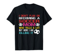 Funny I Didnt Plan Becoming Soccer T-Shirt - Fun Novelty Design for Adults