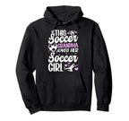 Soccer Grandma Loves Her Soccer Soccer Hoodie - Trendy Graphic for Adults