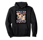 Funny Soccer Squad Dog Meme Brainrot Hoodie - Streetwear Style Men Women