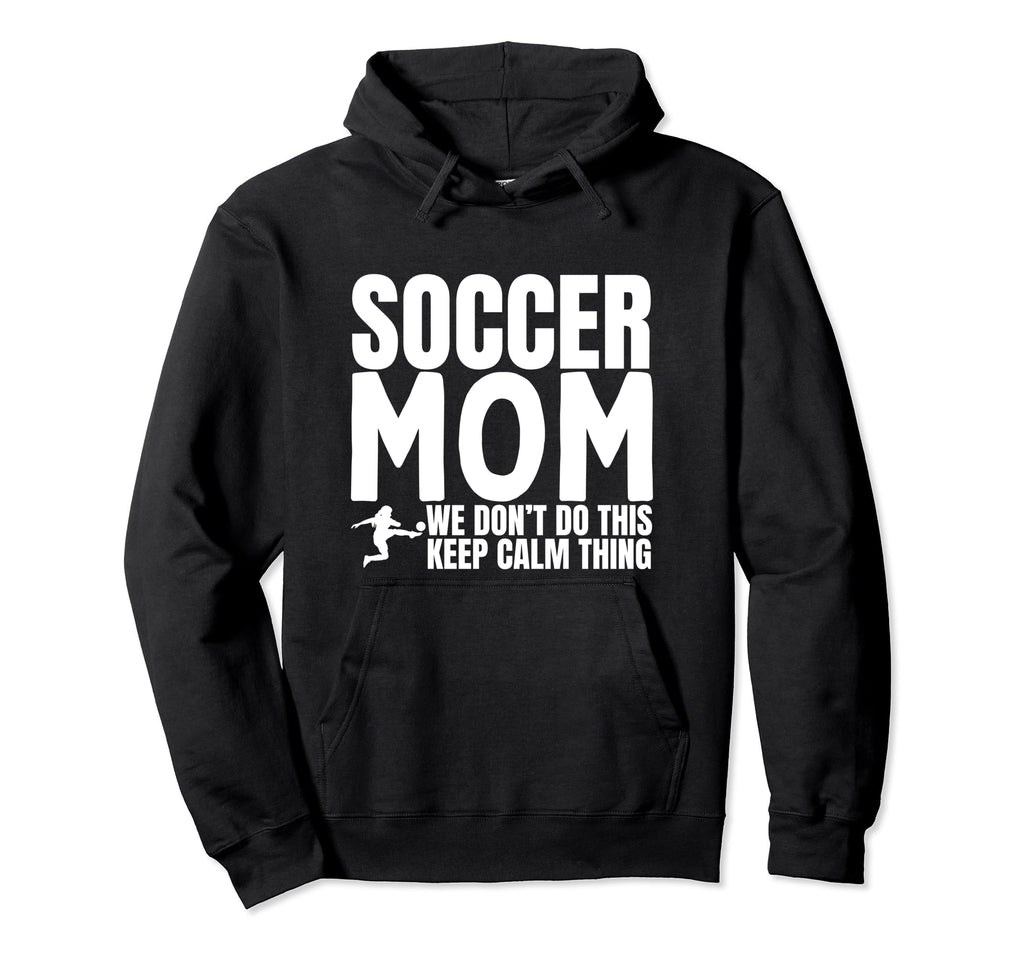 Soccer Mom Funny Soccer Player Hoodie - Graphic Print for Adults