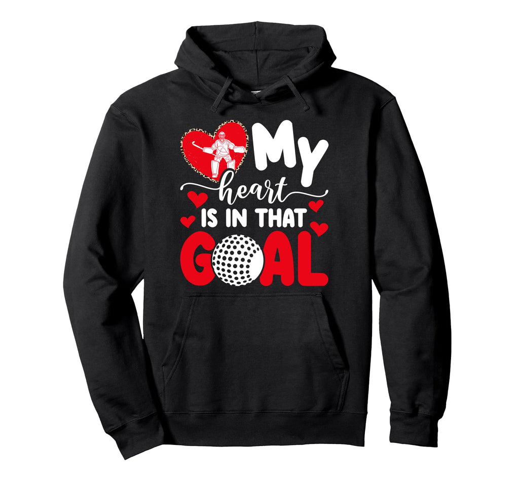 Field Hockey Goalkeeper Aunt Proud Hoodie - Streetwear Style for Adults