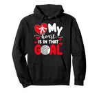 Field Hockey Goalkeeper Aunt Proud Hoodie - Streetwear Style for Adults