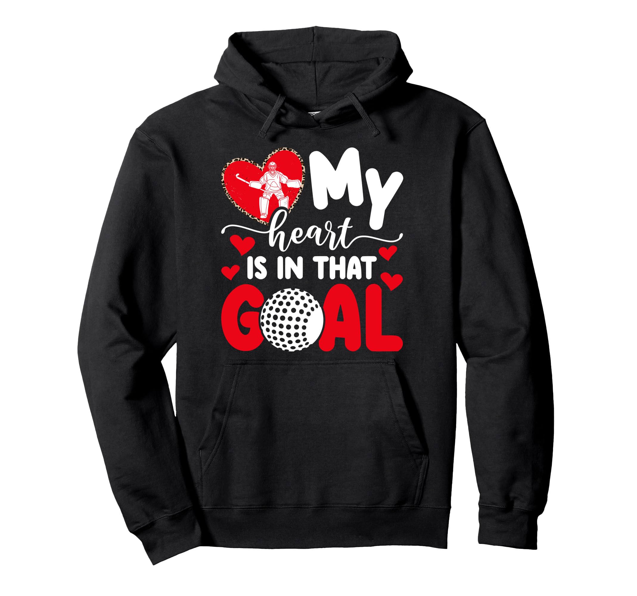 Field Hockey Goalkeeper Aunt Proud Hoodie - Streetwear Style for Adults