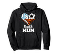 Ball Mum Soccer Football Volleyball Hoodie - Streetwear Style Unisex