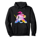 Ice Hockey Goalkeeper Ice Hockey Goalie Ice Hoodie - Trendy Graphic Unisex