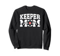 Soccer Keeper Mom Soccer Sweatshirt - Custom Art Print Men Women