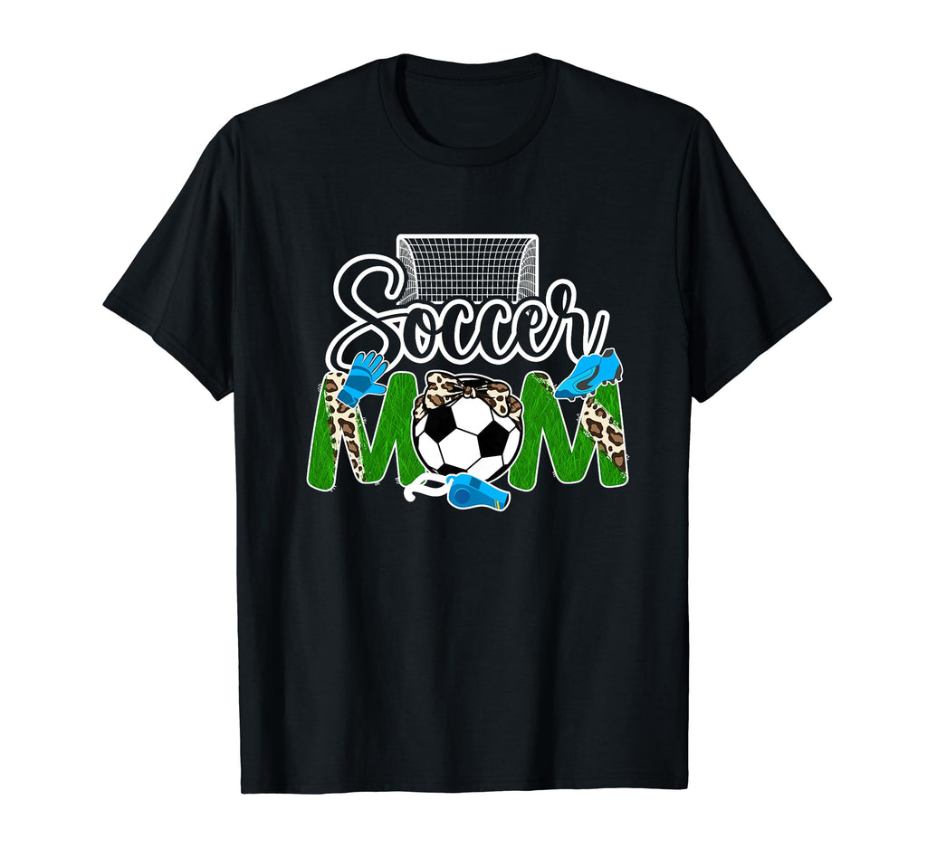 Soccer Mom Soccer Player Mama Soccer T-Shirt - Fun Novelty Design Unisex