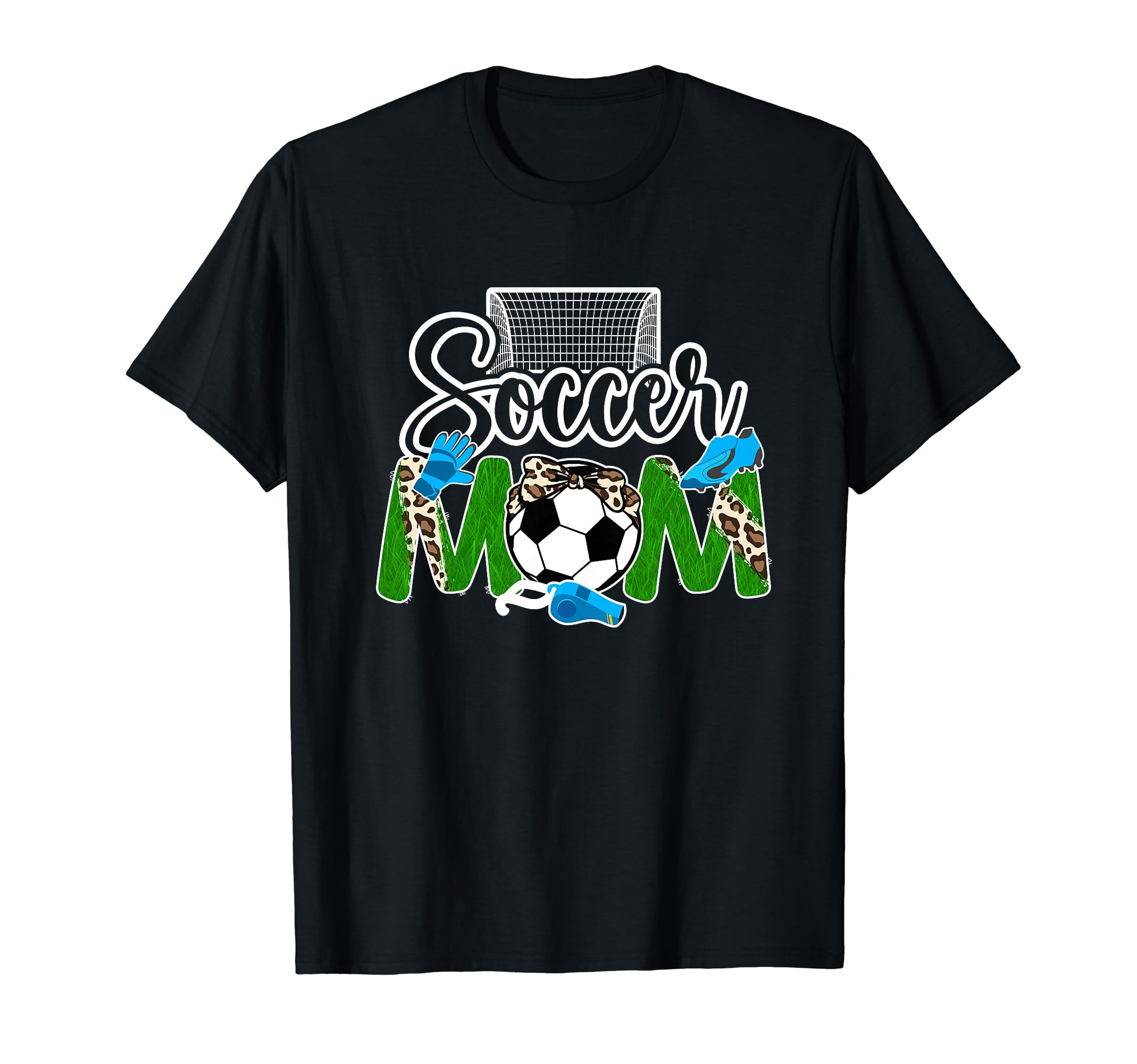Soccer Mom Soccer Player Mama Soccer T-Shirt - Fun Novelty Design Unisex