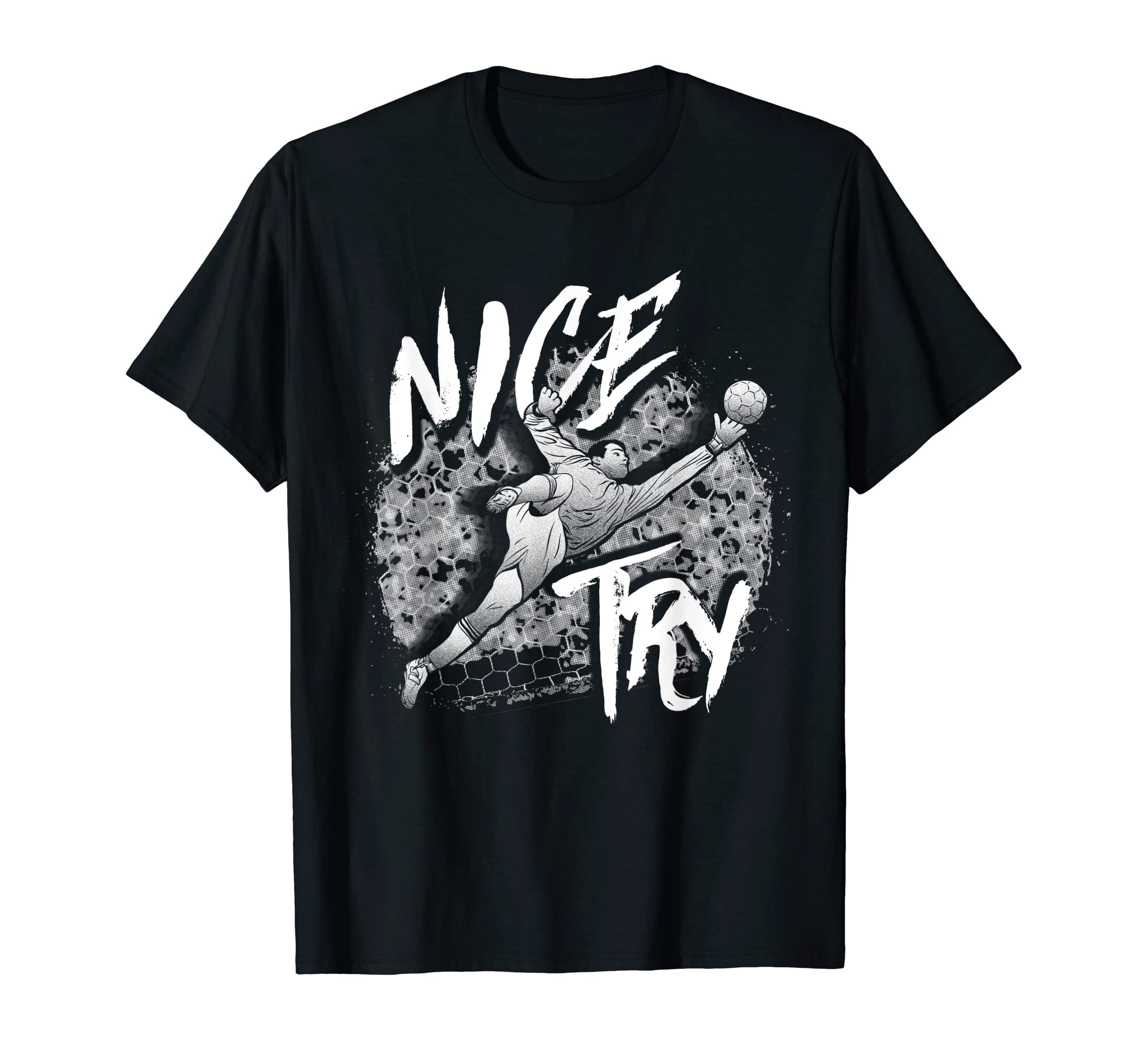 Soccer Goalkeeper Goalie Great Sports T-Shirt - Trendy Graphic for Adults