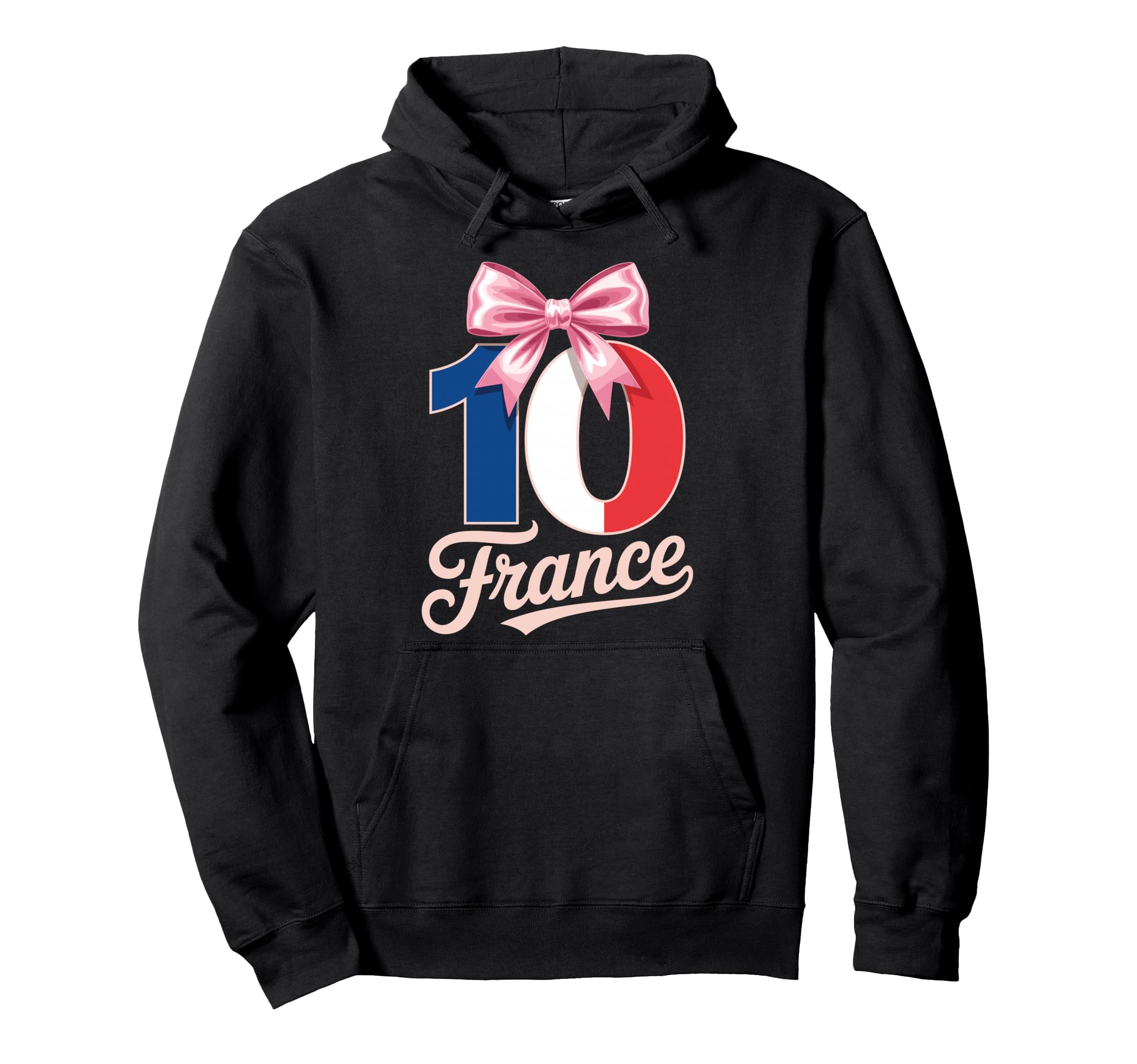 10 France Birthday Number 10 Soccer Hoodie - Aesthetic Graphic Men Women