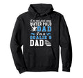 Im Water Polo Goalie Dad Water Polo Hoodie - Trendy Graphic for Adults
