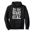 Proud Hockey Goalie Gigi Hockey Hoodie - Custom Art Print Unisex