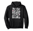 Proud Hockey Goalie Gigi Hockey Hoodie - Custom Art Print Unisex