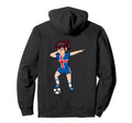 Dabbing Soccer Iceland Jersey Icelandic Hoodie - Unique Graphic Unisex