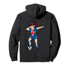 Dabbing Soccer Iceland Jersey Icelandic Hoodie - Unique Graphic Unisex