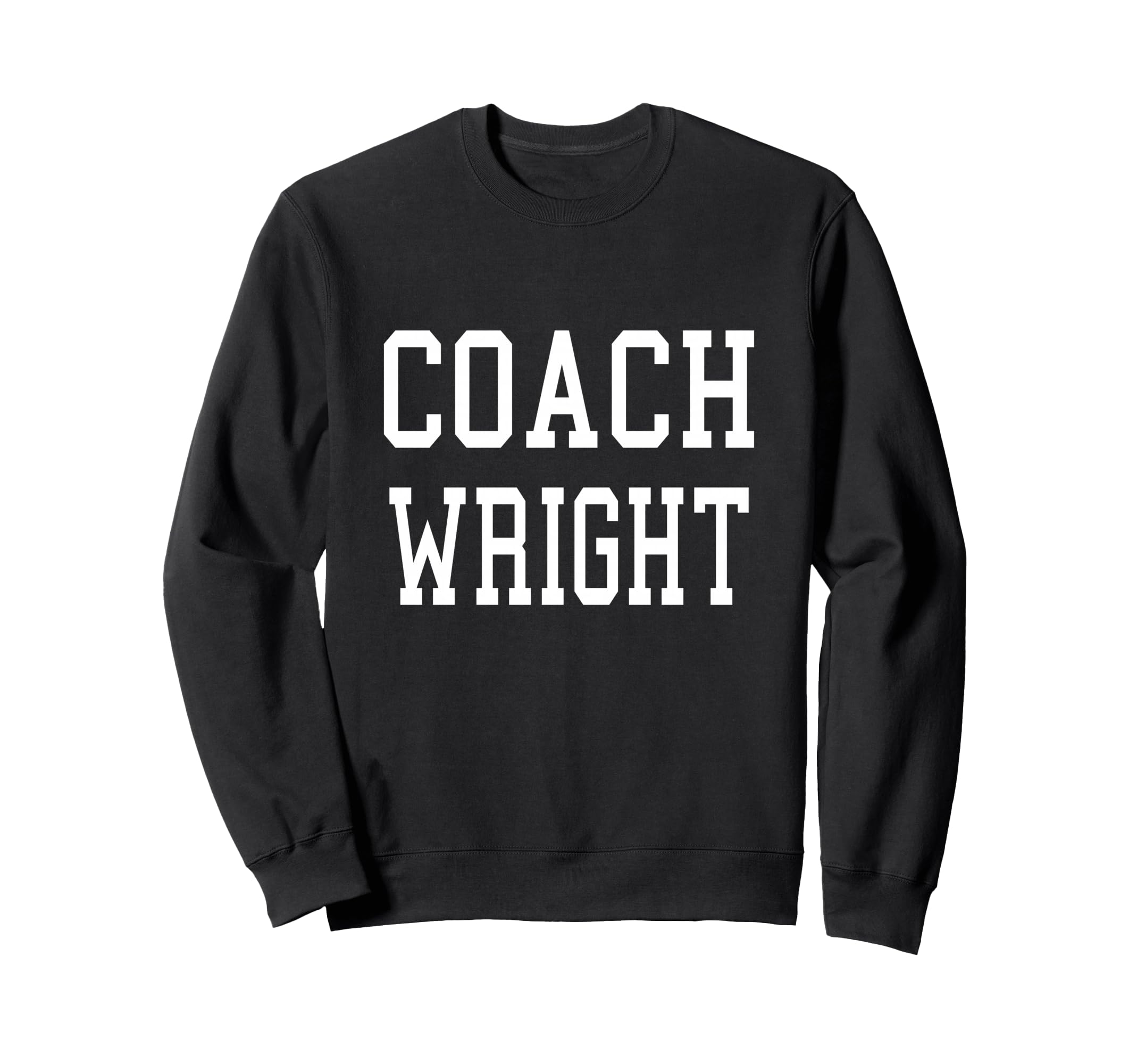 Coach Wright Custom Football Sweatshirt - Streetwear Style for Adults