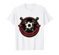 Born Soccer Ready Soccer Fans T-Shirt - Minimalist Print Men Women