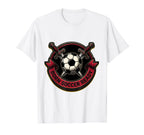 Born Soccer Ready Soccer Fans T-Shirt - Minimalist Print Men Women