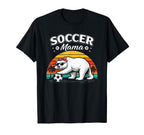 Soccer Mama Bear Mothers Day T-Shirt - Streetwear Style Unisex