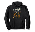 Soccer Goalie Goalkeeper Saving Goals Hoodie - Graphic Print for Adults