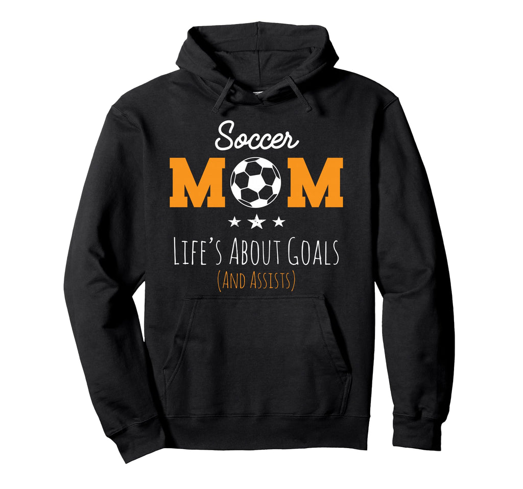Womens Lifes About Goals Stuff Hoodie - Aesthetic Graphic for Adults