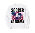 Funny Grandma Proud Soccer Lover Sweatshirt - Trendy Graphic for Adults