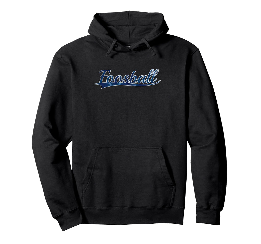 Foosball Table Soccer Game Room Hoodie - Novelty Apparel for Adults