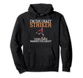 Im Crazy Striker Your Coach Warned You Hoodie - Custom Art Print Men Women