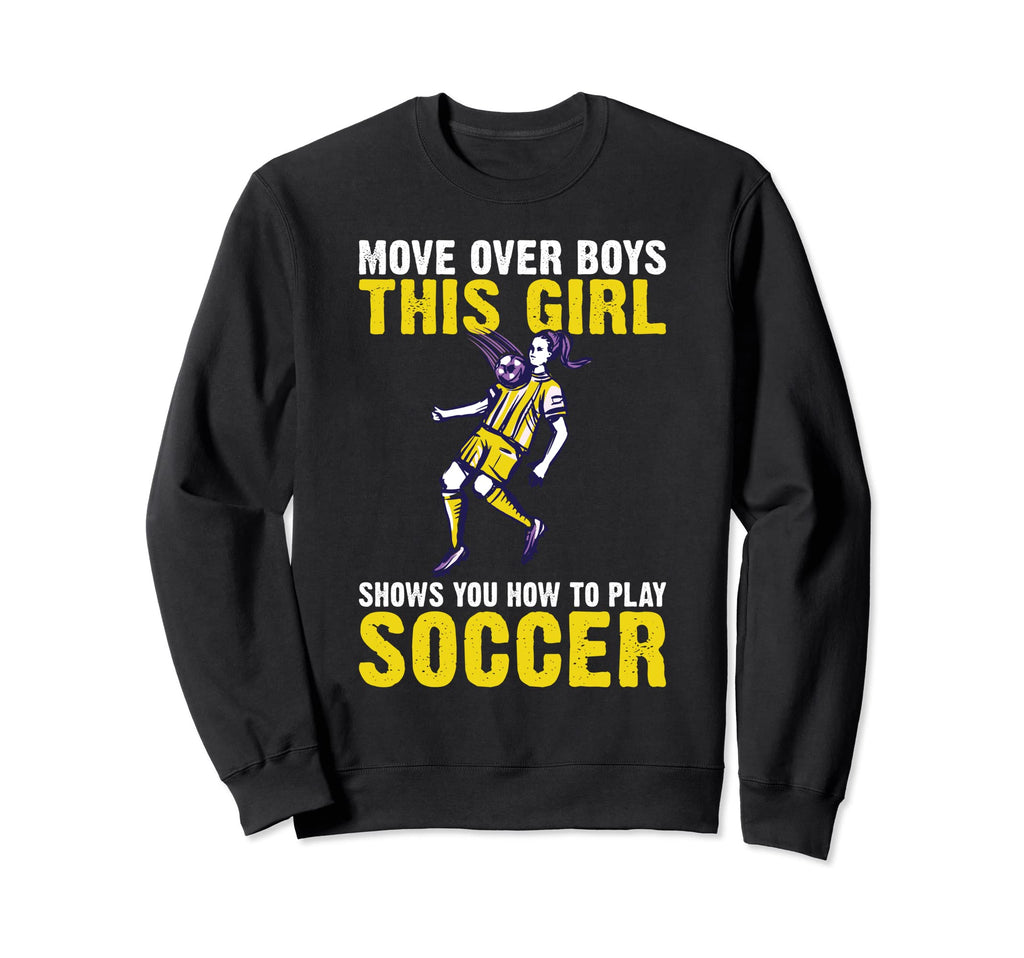Move Over This Shows You How To Play Sweatshirt - Custom Art Print Unisex