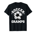 Soccer Gramps Soccer Ball Distressed T-Shirt - Aesthetic Graphic Unisex