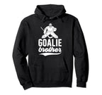 Ice Hockey Goalie Brother Hockey Goalkeeper Hoodie - Trendy Graphic Unisex