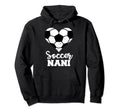 Soccer Nani Funny Soccer Heart Grandma Hoodie - Graphic Print Men Women
