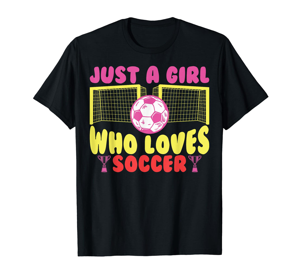 Soccer Lovers Soccer Fans Just T-Shirt - Casual Everyday Wear Men Women