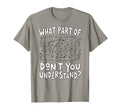 Funny What Part Soccer Dont You T-Shirt - Casual Everyday Wear for Adults