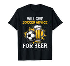 Coaching Soccer Dad Coach Soccer Coach T-Shirt - Novelty Apparel Unisex