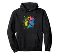 Womenr Soccer Player Kicks Soccer Fans Hoodie - Unique Graphic Unisex