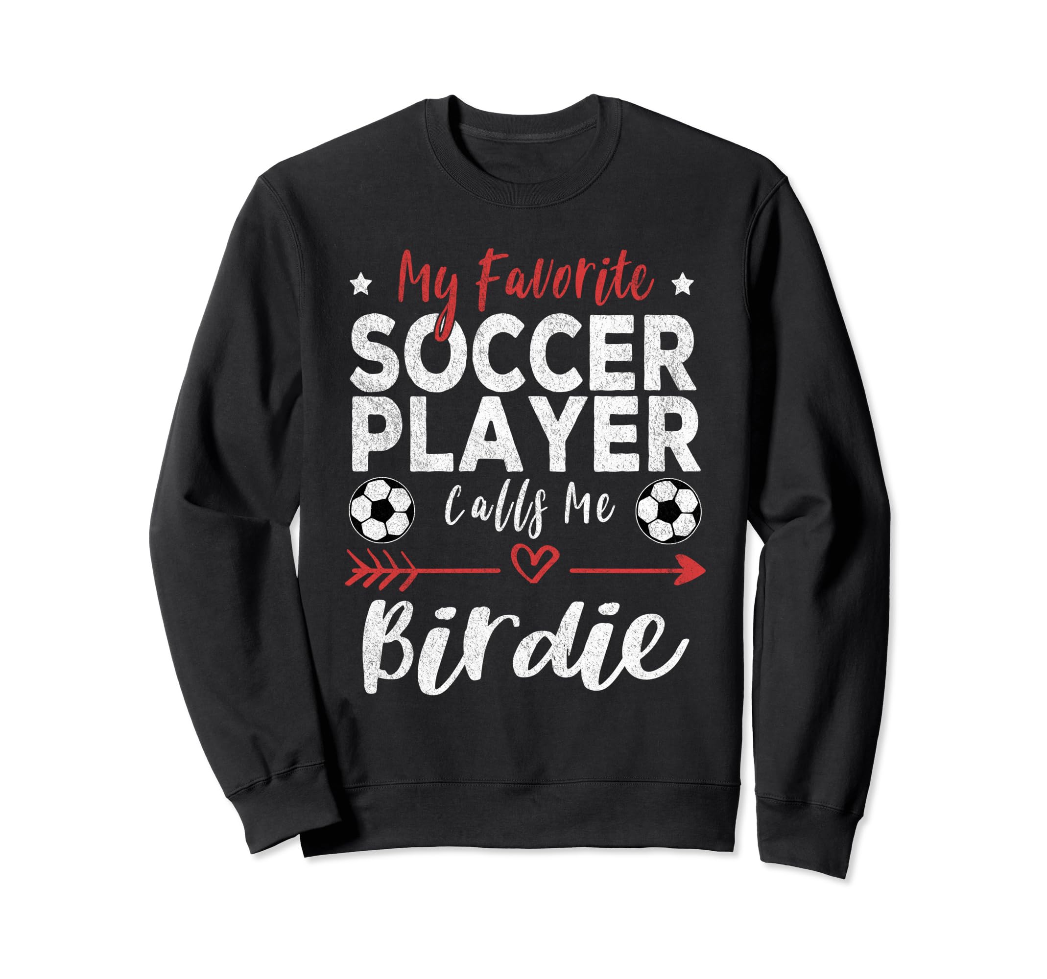 My Favorite Soccer Player Calls Me Sweatshirt - Minimalist Print Unisex