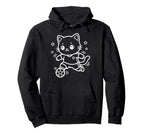 Soccer Kawaii Cat Goal Keeper Hoodie - Custom Art Print Men Women